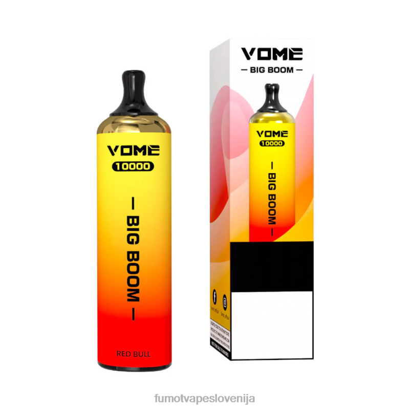 Fumot Vome Big Boom pero za enkratno uporabo 10000 - 20 ml (1 kos) jagodni led - Fumot Vape Review 2JH4H440
